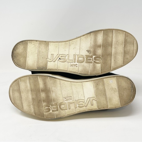 J/SLIDES Women’s Black Faux Fur Lined Winter Ankle Buckle Booties Size 8 - Picture 13 of 13